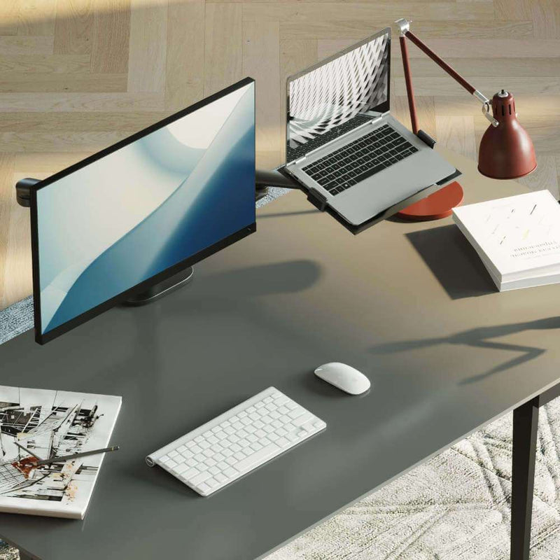 Alberenz® Laptop Monitorarm Svart