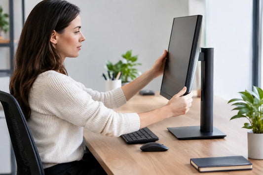 How to Prevent Monitor Wobble at Your Desk