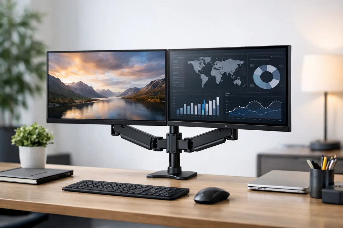Dual Monitor Stand Review for Better Desk Setups - Alberenz