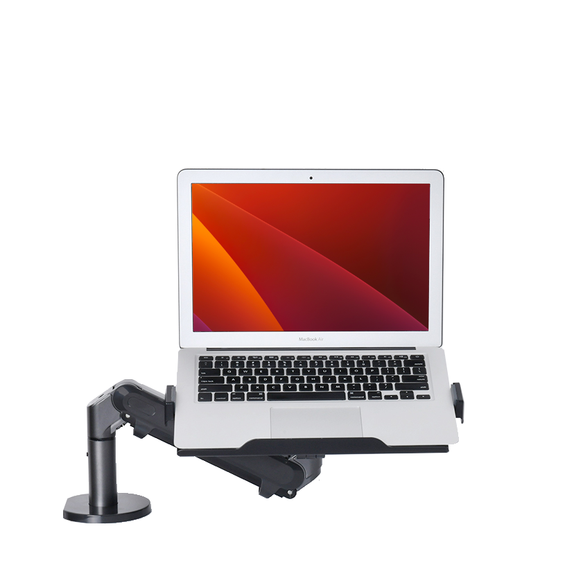 Alberenz® Laptoparm Gasspjäll - Mörkgrå