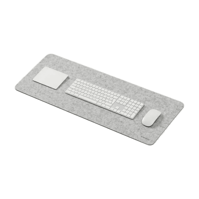 Desk pad - 30x90 cm - Light Grey
