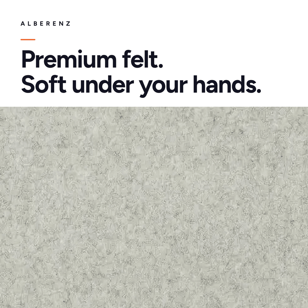 Desk pad - 30x90 cm - Light Grey