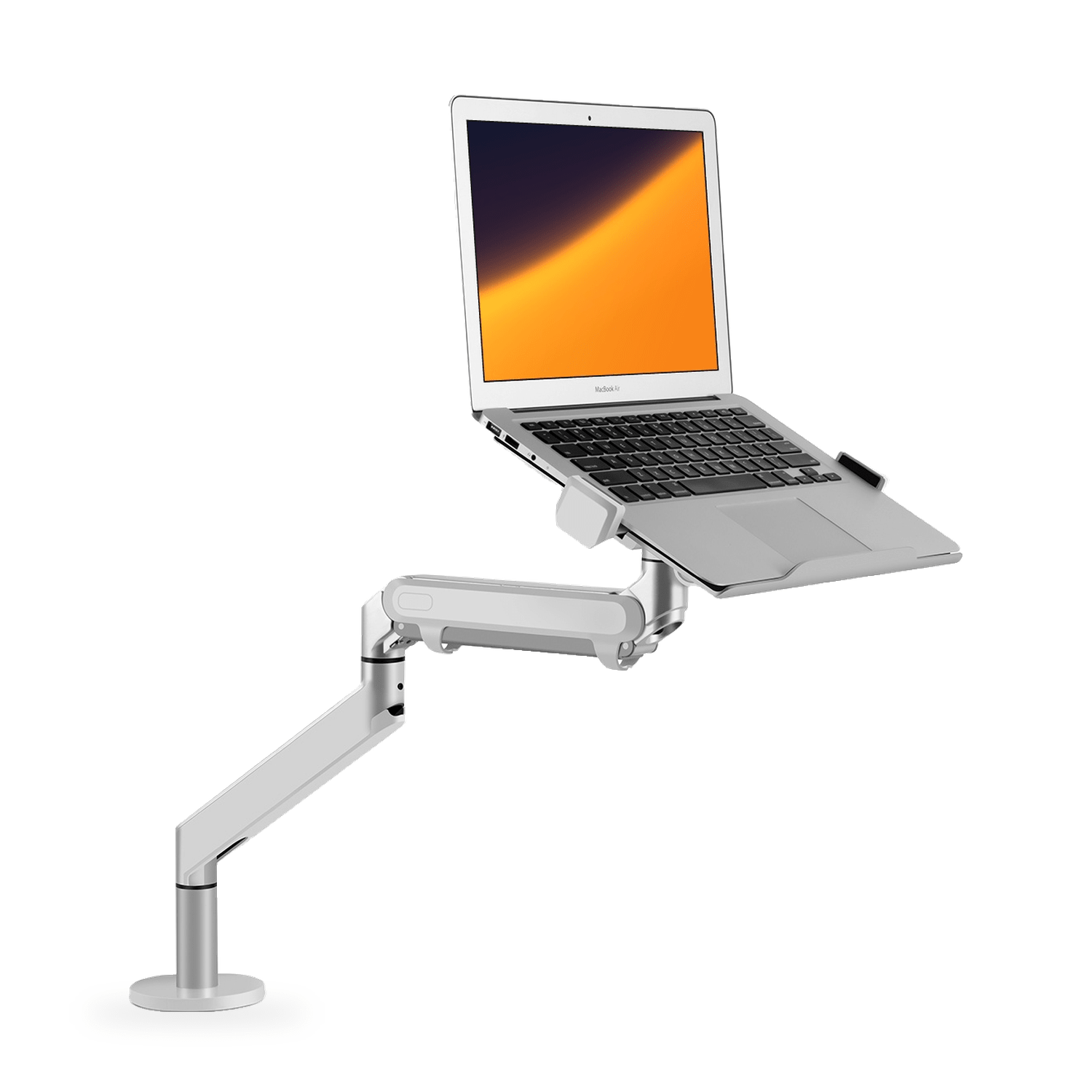 Alberenz® Laptop Arm Gas Spring Silver - Alberenz - Monitor mount