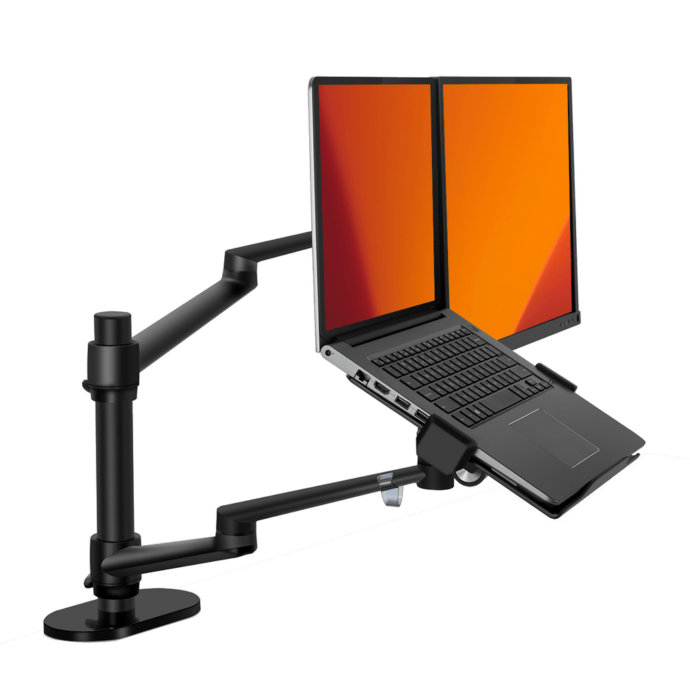 Alberenz® Laptop Monitorarm Svart