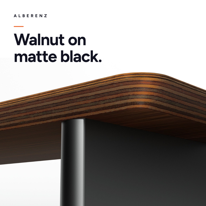 Bundle: Walnut Monitor Riser + MagSafe Charger + Laptop Holder + Tablet Stand + Headphone holder