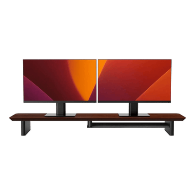 Walnut, 2 screens