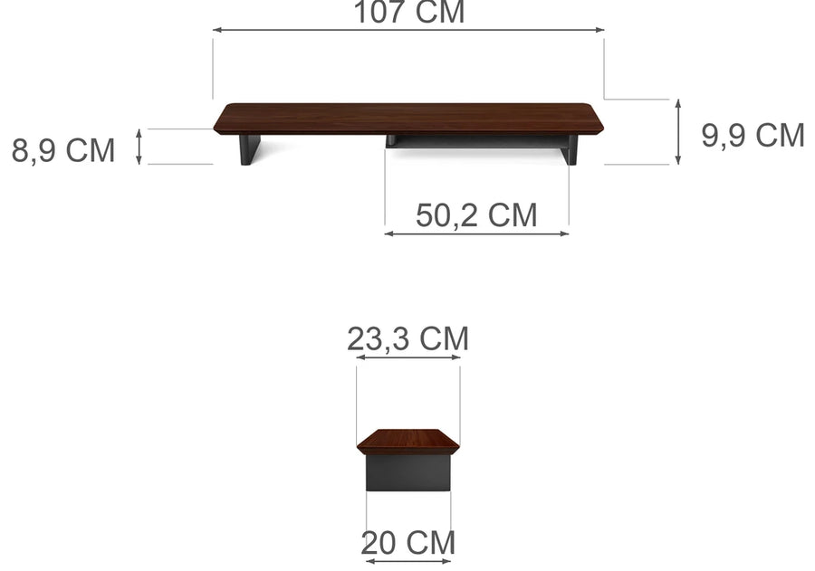 Passar den ditt skrivbord?